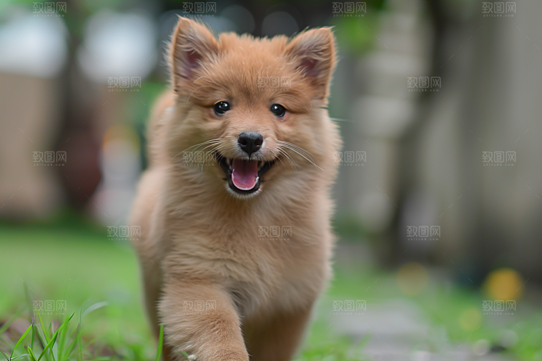 可爱小狗犬类聪明摄影图