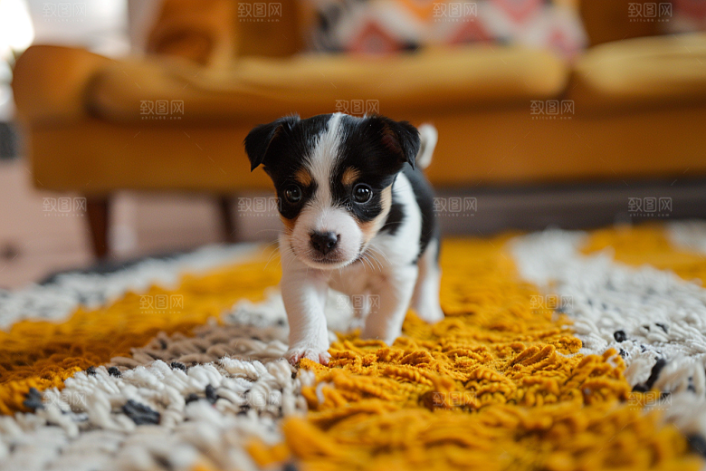可爱小狗伴侣宠物犬类摄影图