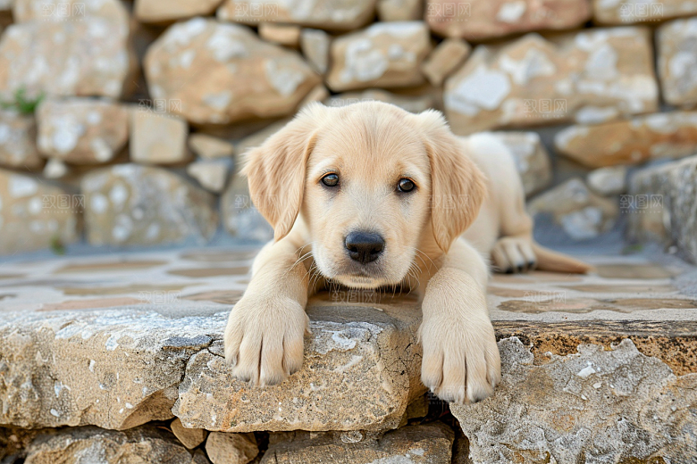 可爱小狗生活犬类摄影图