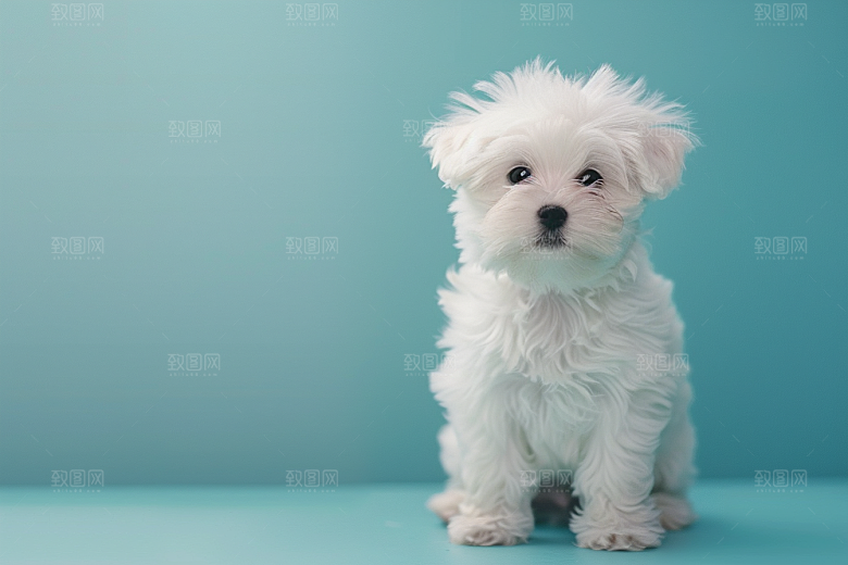 可爱小狗伴侣宠物犬类摄影图
