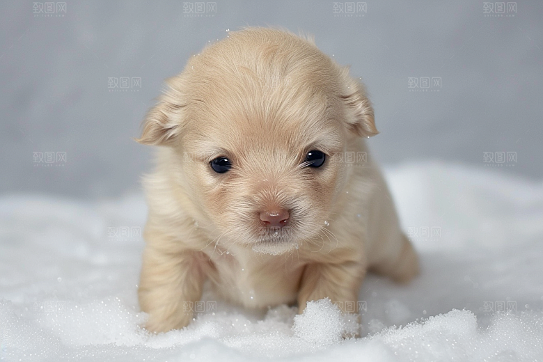 可爱小狗伴侣宠物犬类摄影图