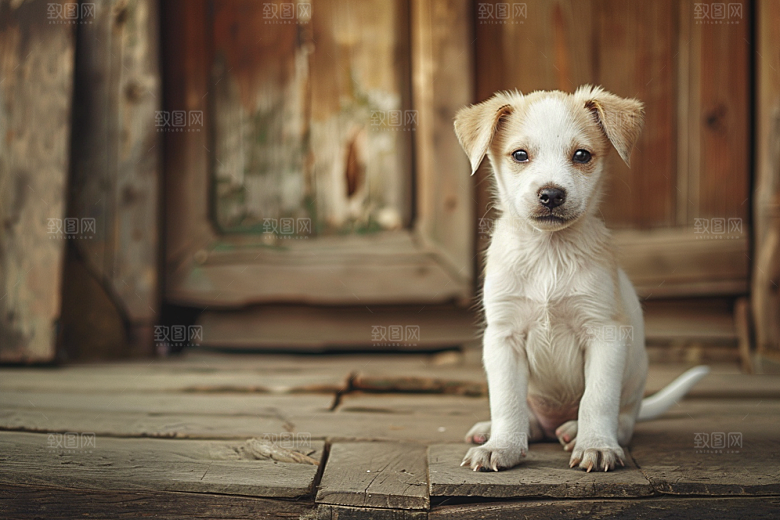 可爱小狗自然犬类摄影图