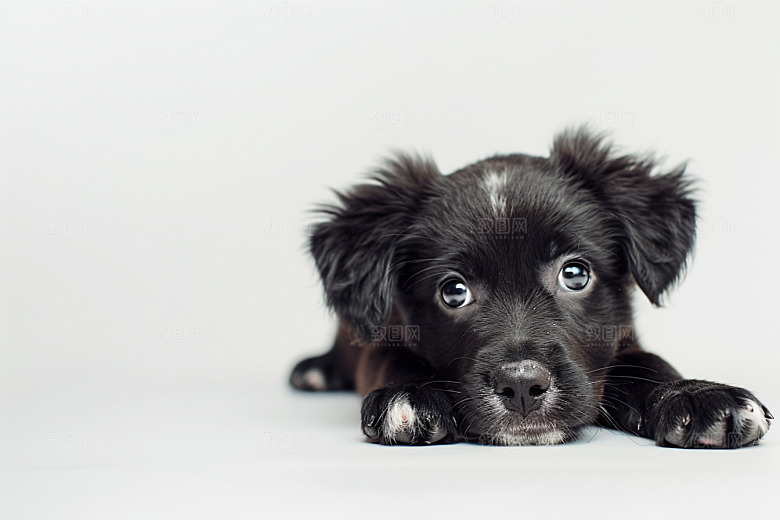 可爱小狗犬类萌萌哒摄影图