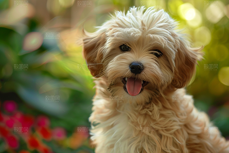 可爱小狗犬类萌萌哒摄影图