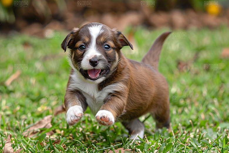 可爱小狗伴侣宠物犬类摄影图