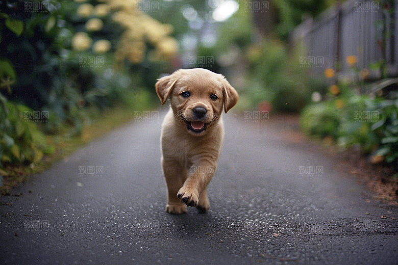 可爱小狗宠物狗犬类摄影图
