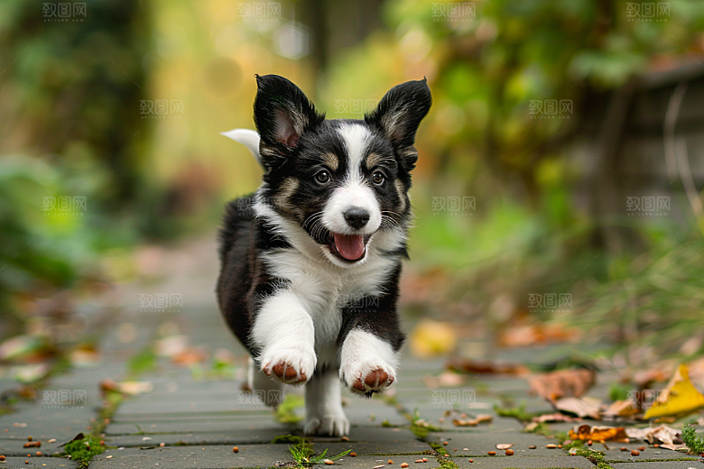 可爱小狗日常犬类摄影图