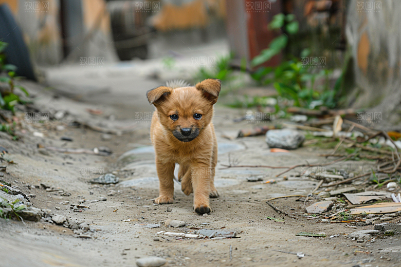 可爱小狗犬类养宠摄影图