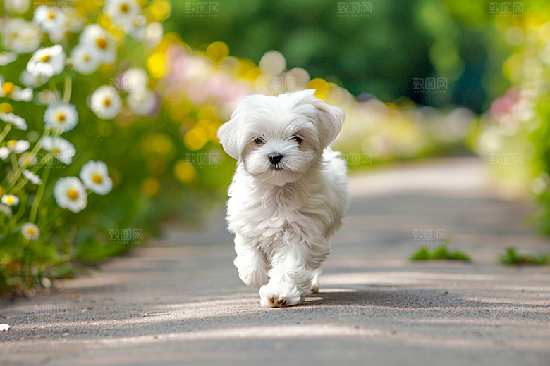 可爱小狗犬类宠物狗摄影图