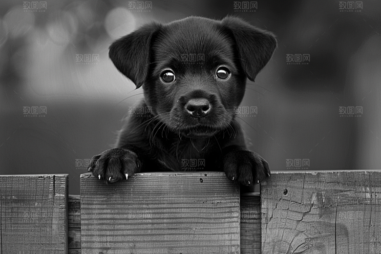 可爱小狗生活犬类摄影图