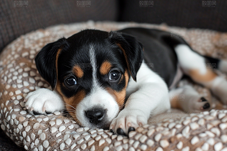 可爱小狗宠物狗犬类摄影图