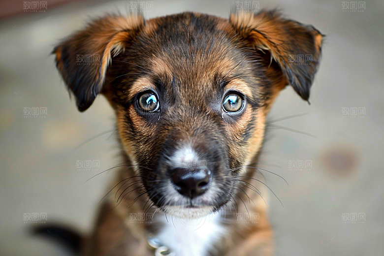 可爱小狗犬类萌萌哒摄影图