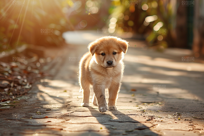 可爱小狗犬类宠物狗摄影图