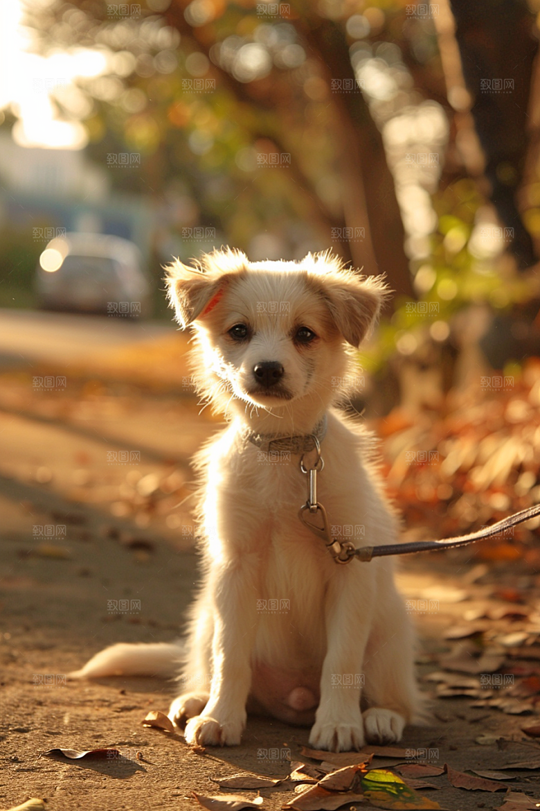 可爱小狗犬类萌萌哒摄影图