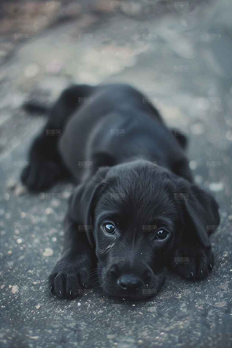 可爱小狗犬类天真摄影图