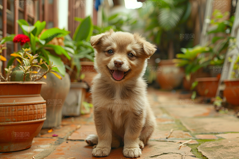 可爱小狗犬类高清摄影图