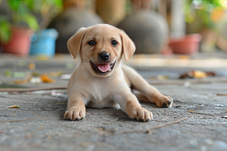 可爱小狗犬类萌萌哒摄影图