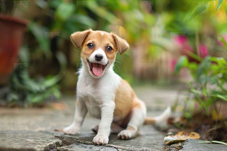 可爱小狗伴侣宠物犬类摄影图