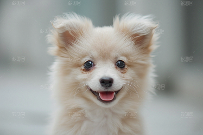 可爱小狗犬类活泼摄影图