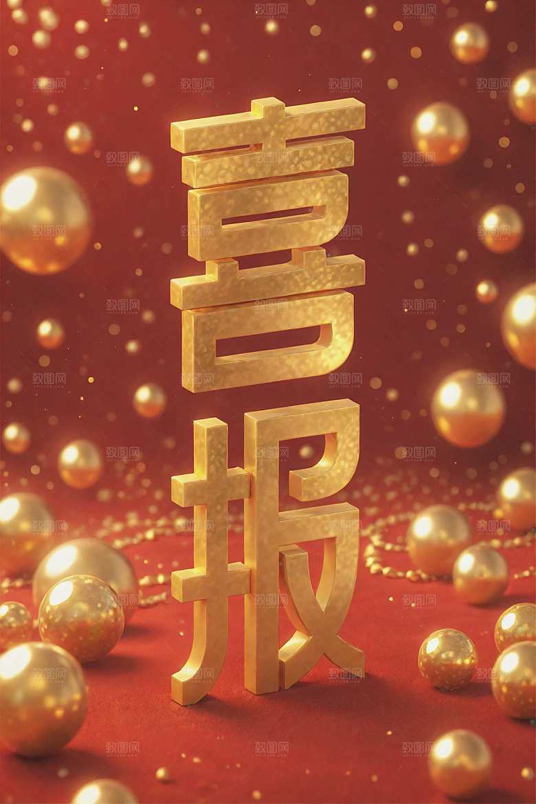 销冠促销喜报祝贺立体艺术字