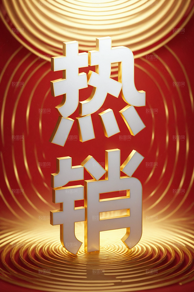 销冠促销喜报高清祝贺艺术字