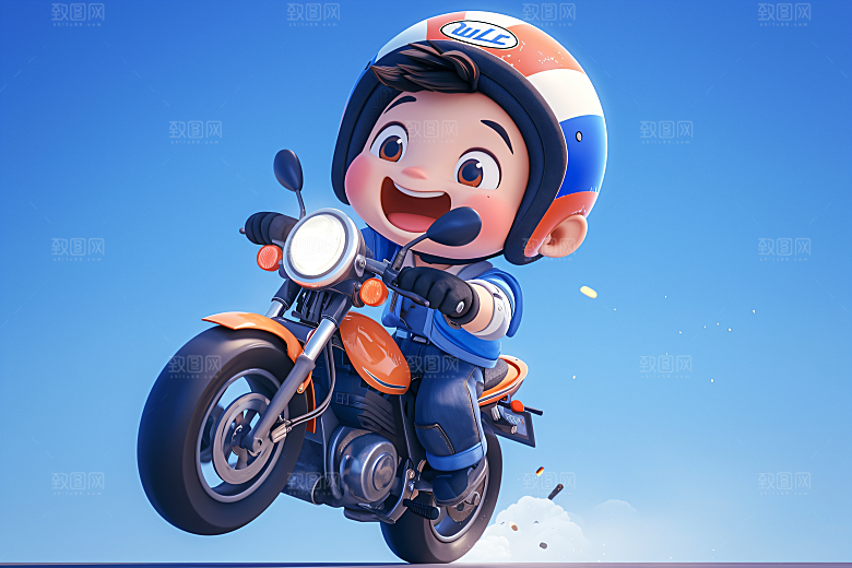 小孩人物C4D模型