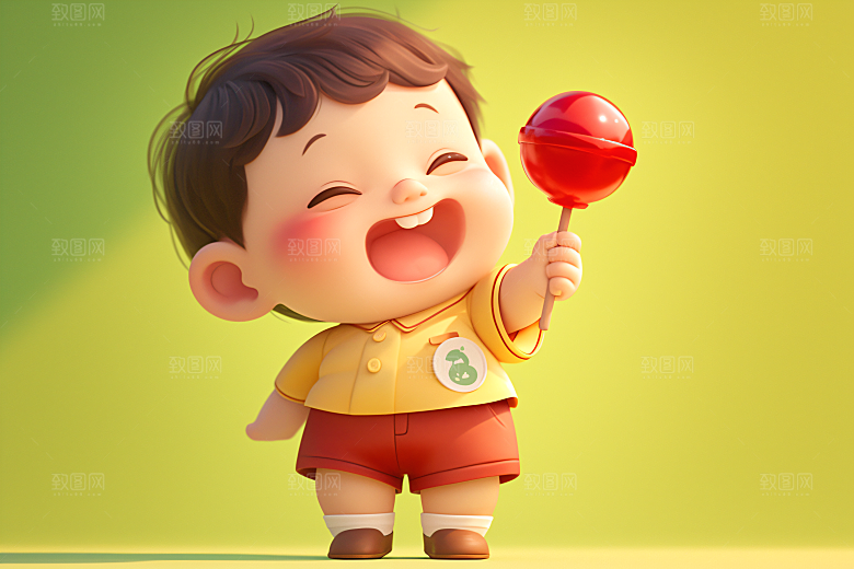 小孩人物儿童模型