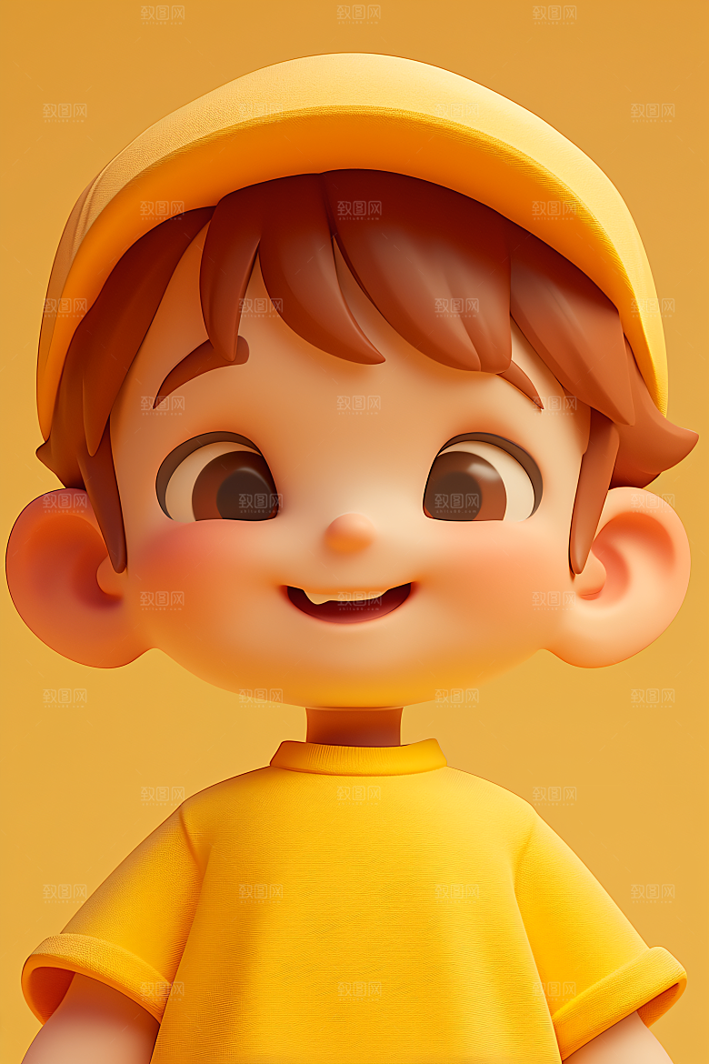 小孩C4D人物模型