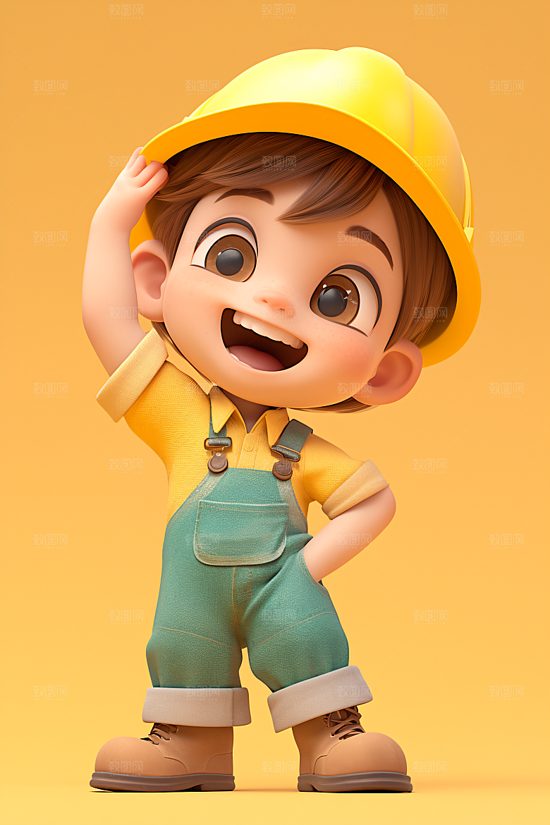 小孩3D童趣模型