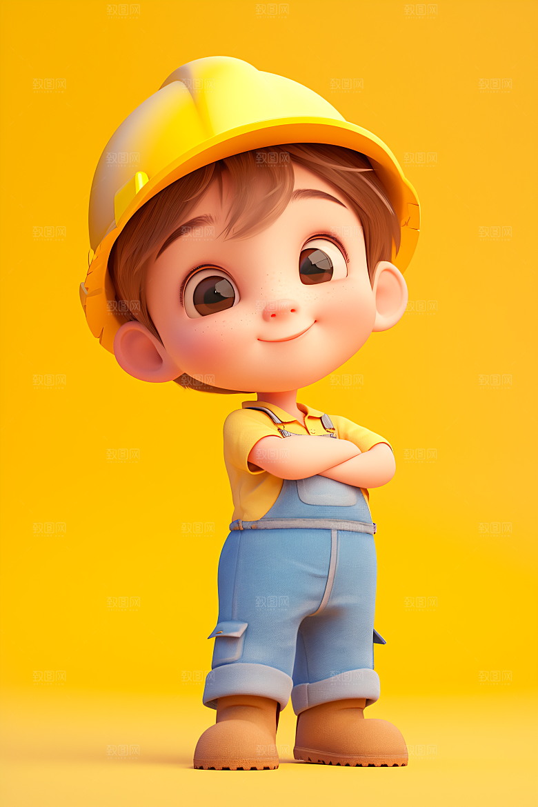 小孩高清C4D模型