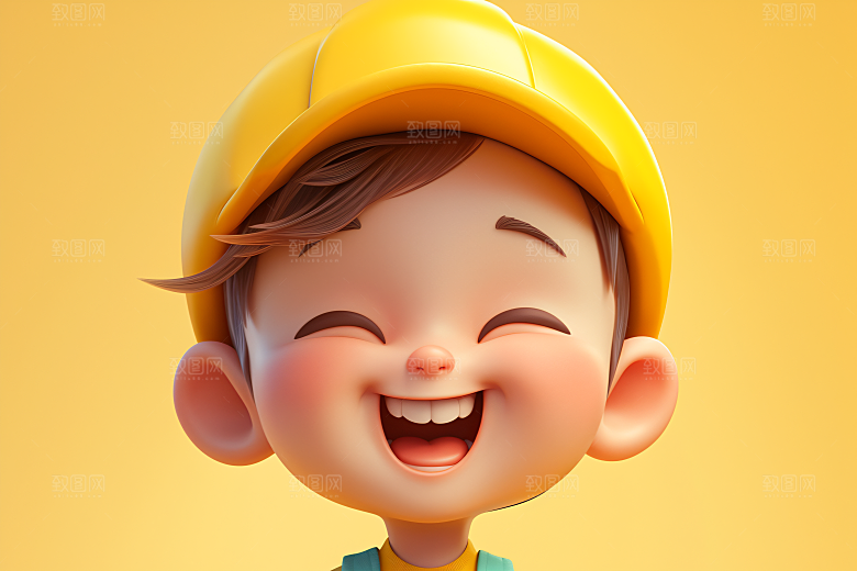 小孩高清儿童模型