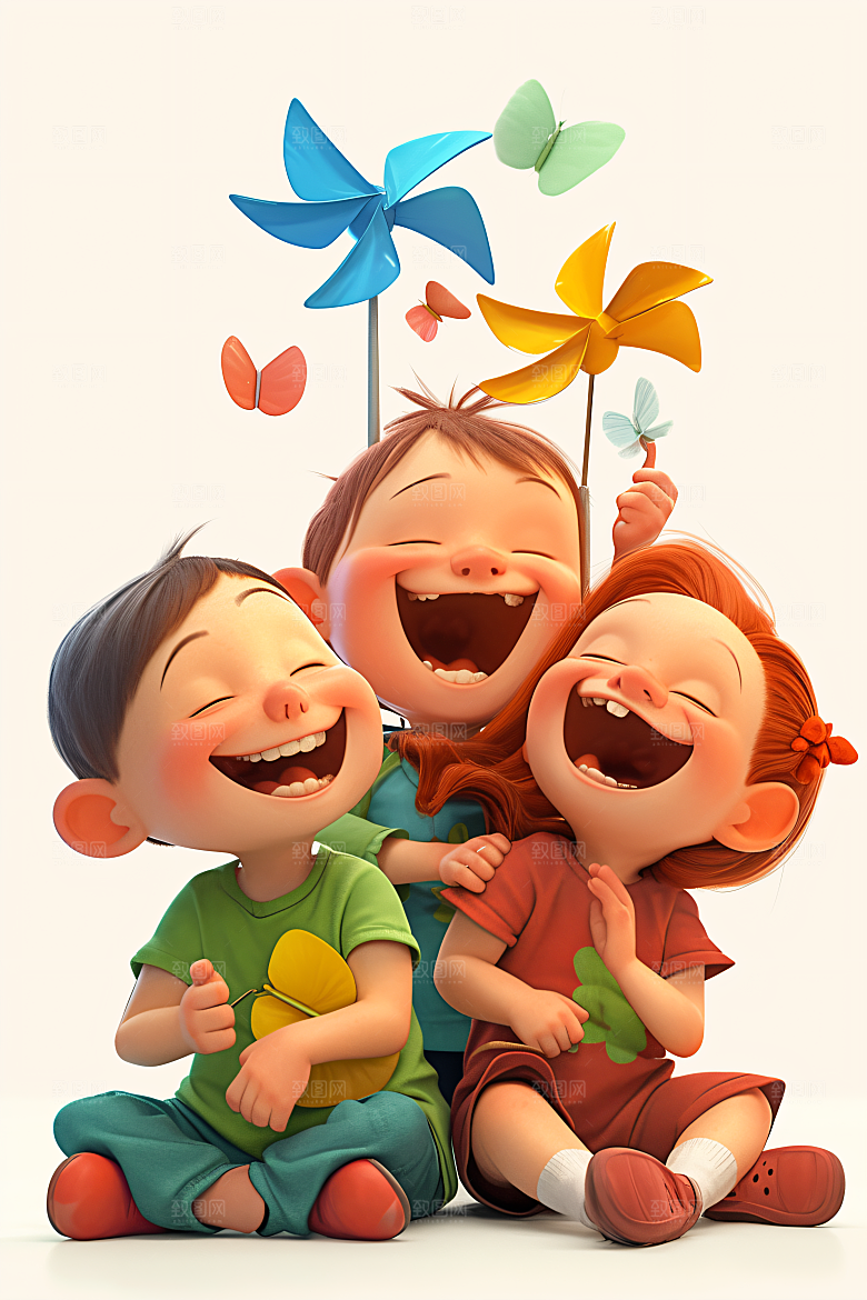小孩3D人物模型