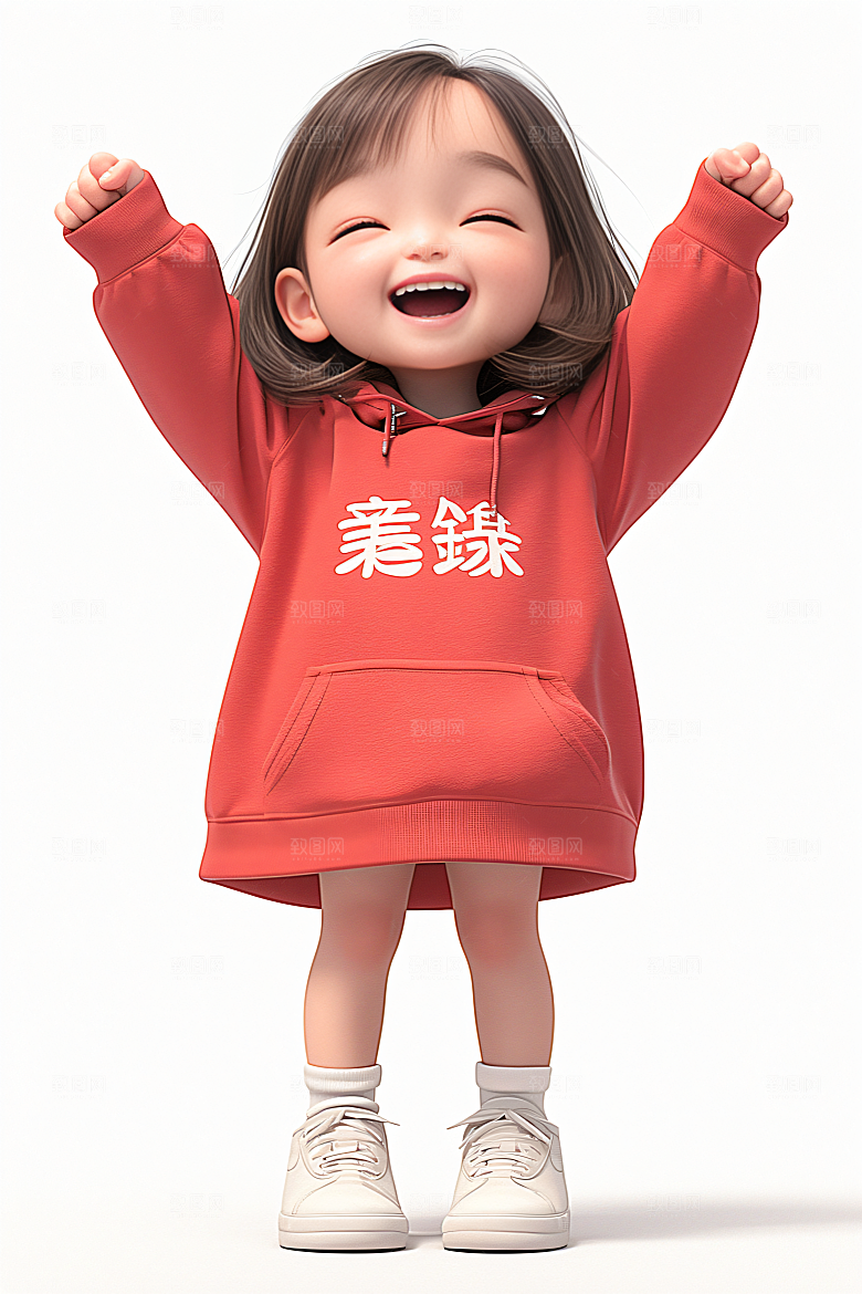 小孩儿童高清模型