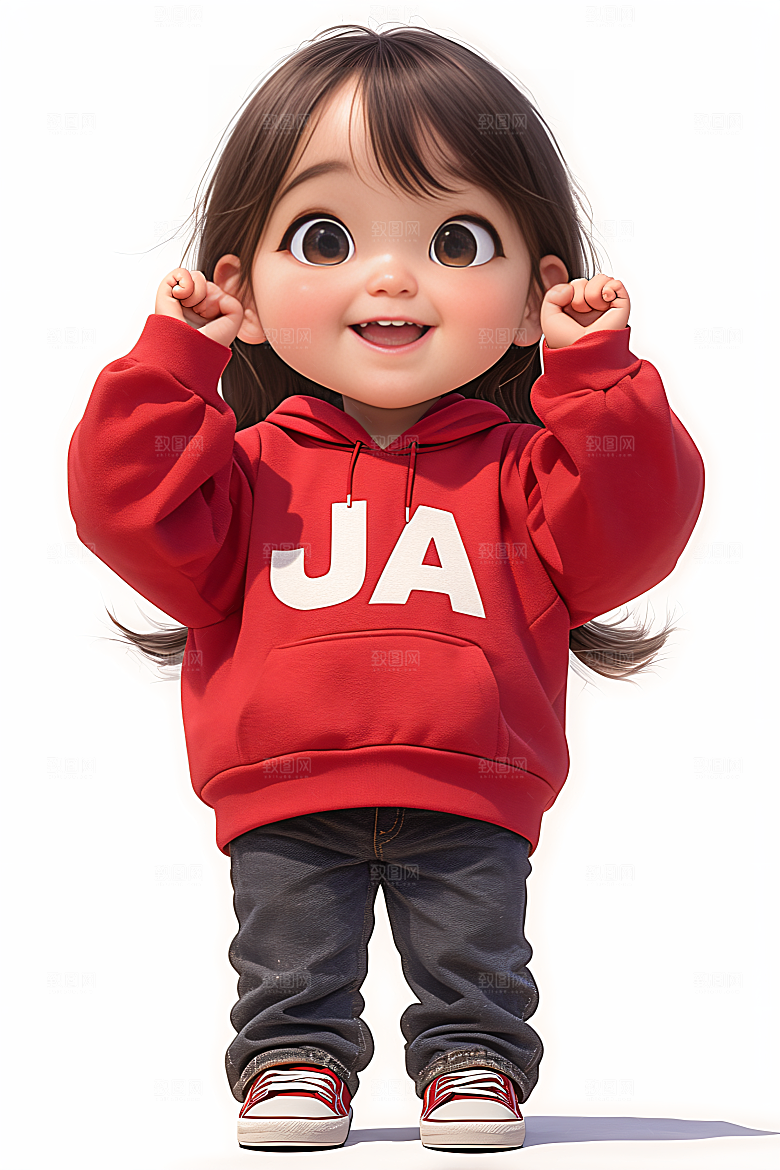 小孩儿童人物模型