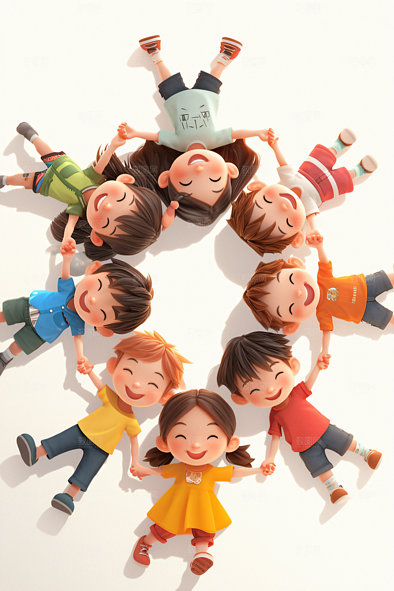 小孩立体高清模型