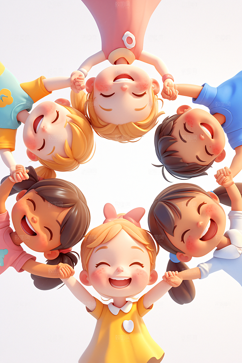 小孩儿童天真模型