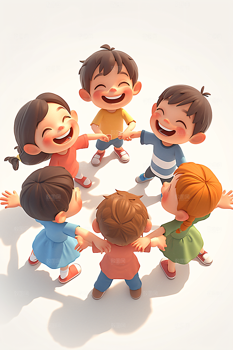 小孩人物肖像模型