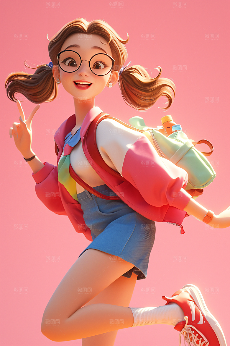 小孩高清C4D模型