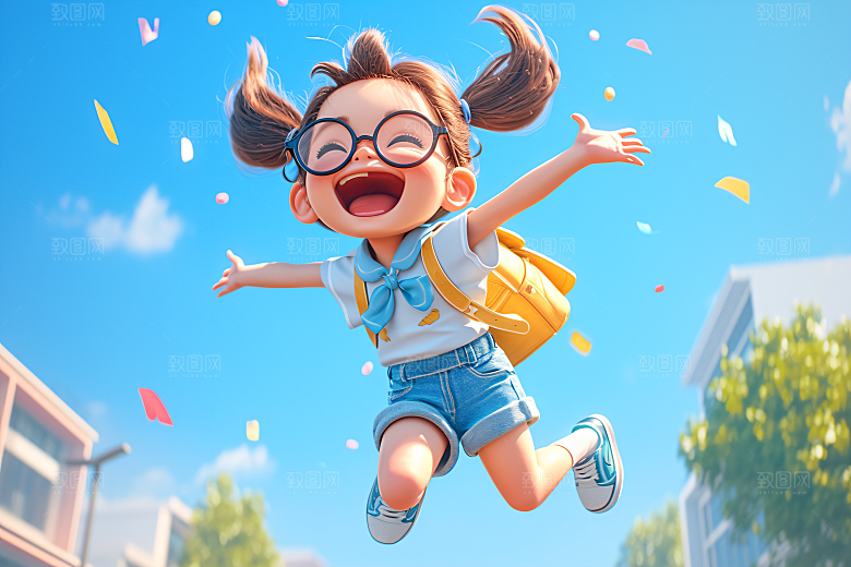 小孩C4D儿童模型