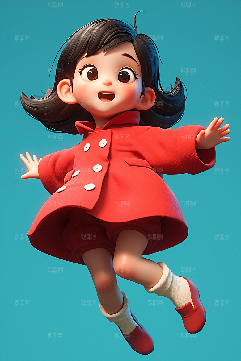 小孩儿童C4D模型