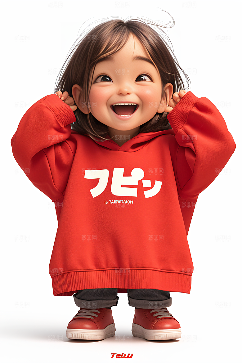 小孩人物童年模型