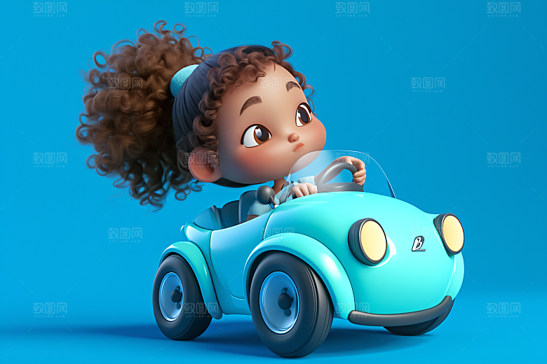 小孩烂漫3D模型