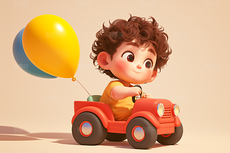 小孩3D高清模型
