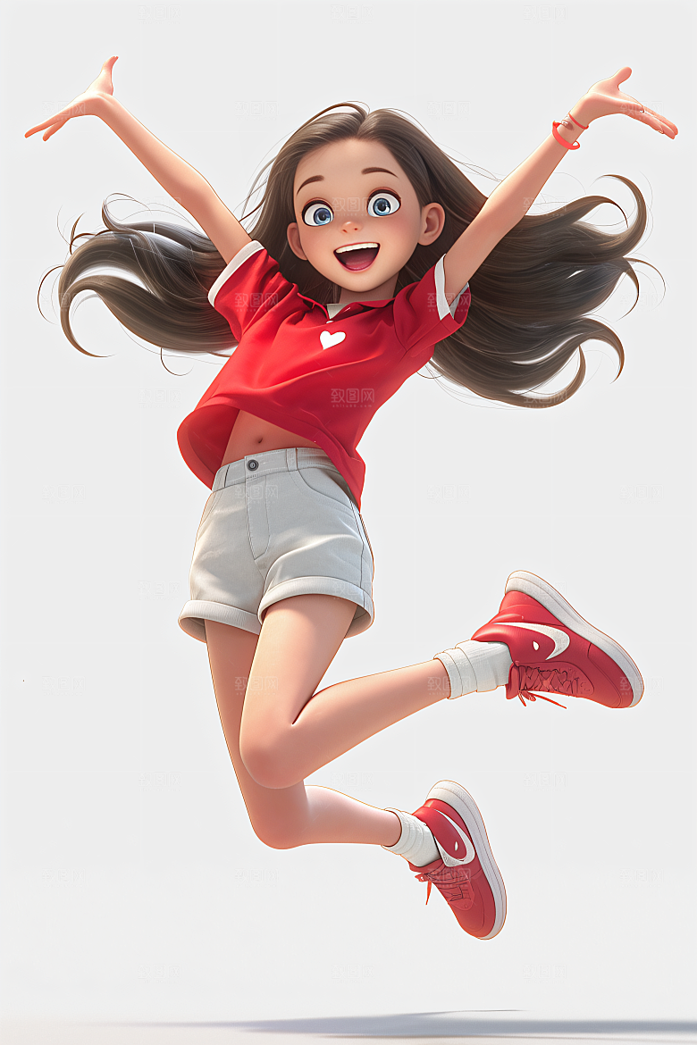 小孩童趣童年模型