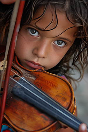 小提琴培训音乐课艺术培训摄影图