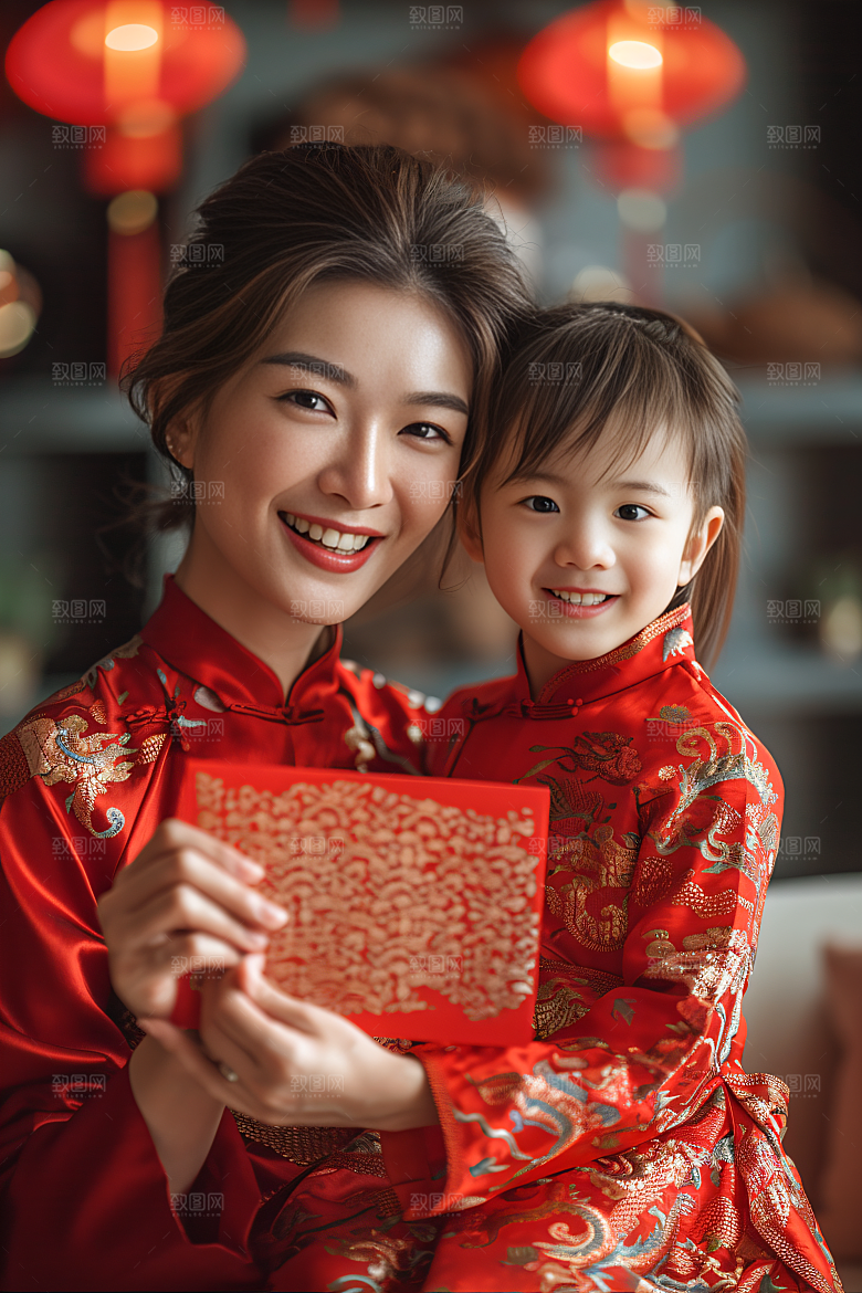 母亲肖像高清唯美摄影图
