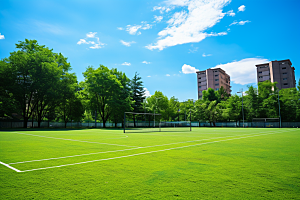 操场学校校园素材