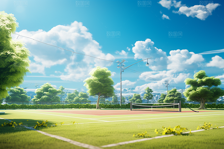 操场校园学校素材