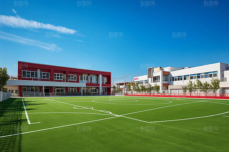 操场学校高清素材