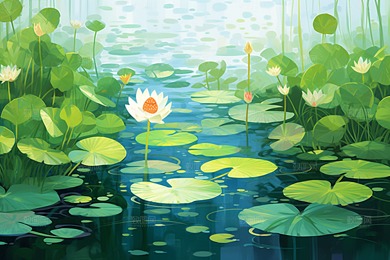 夏至自然初夏素材